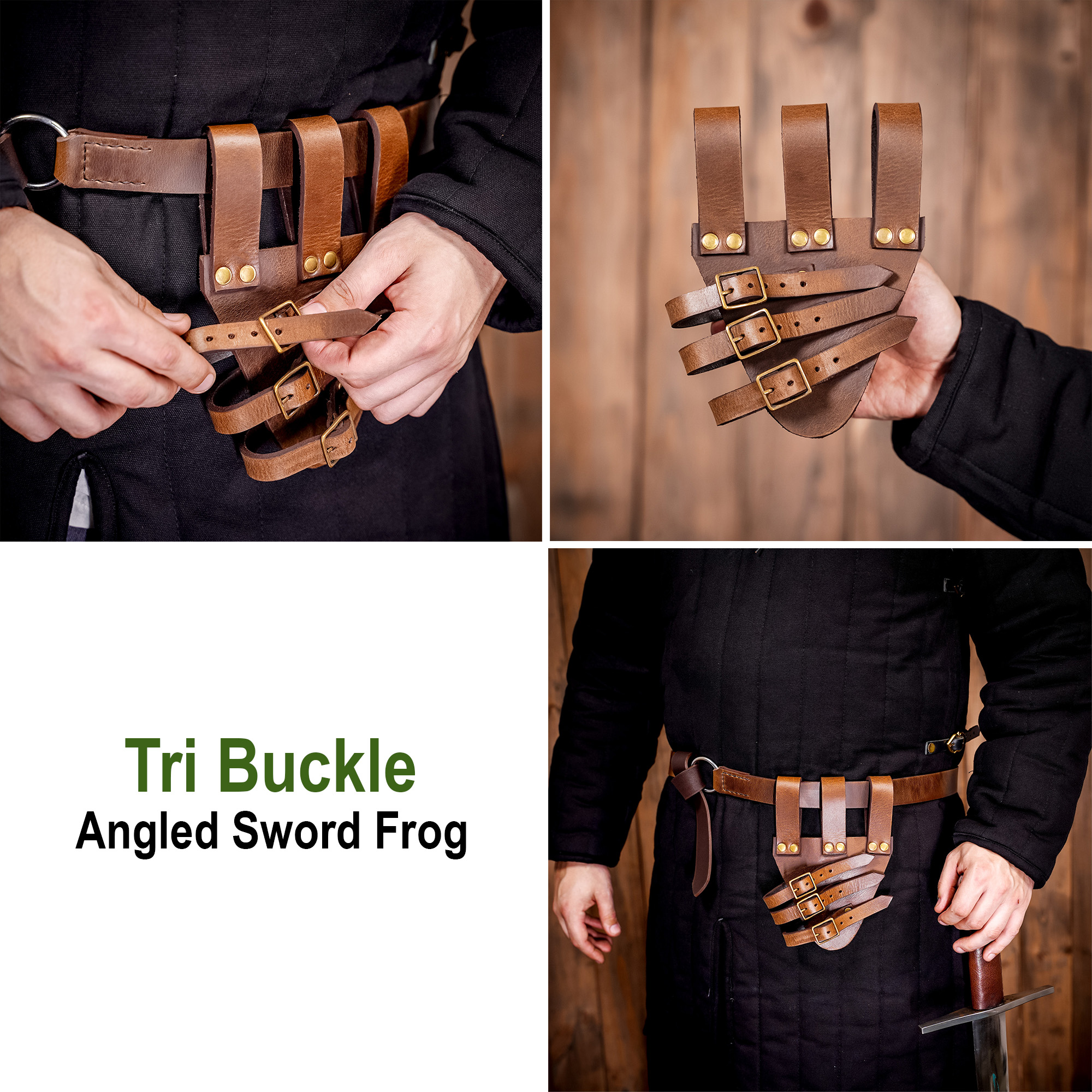 Warrior Belt Simple Sword Frog-1 Snap