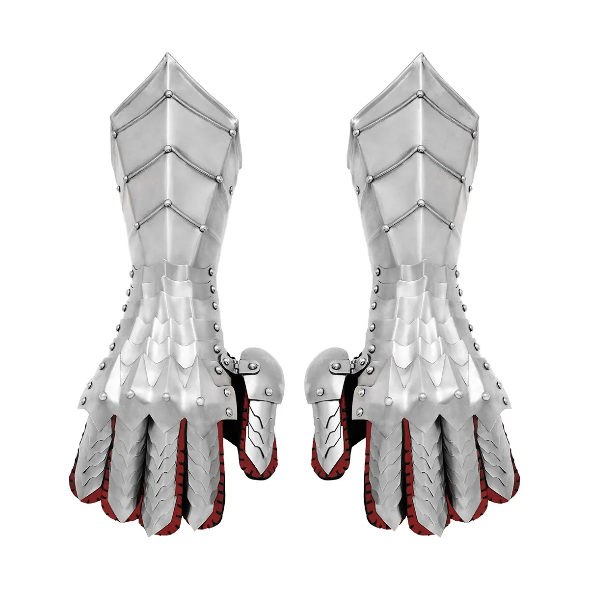 Gothic Knight Steel Gauntlets Gothic Knight Steel Gauntlets - Image 3