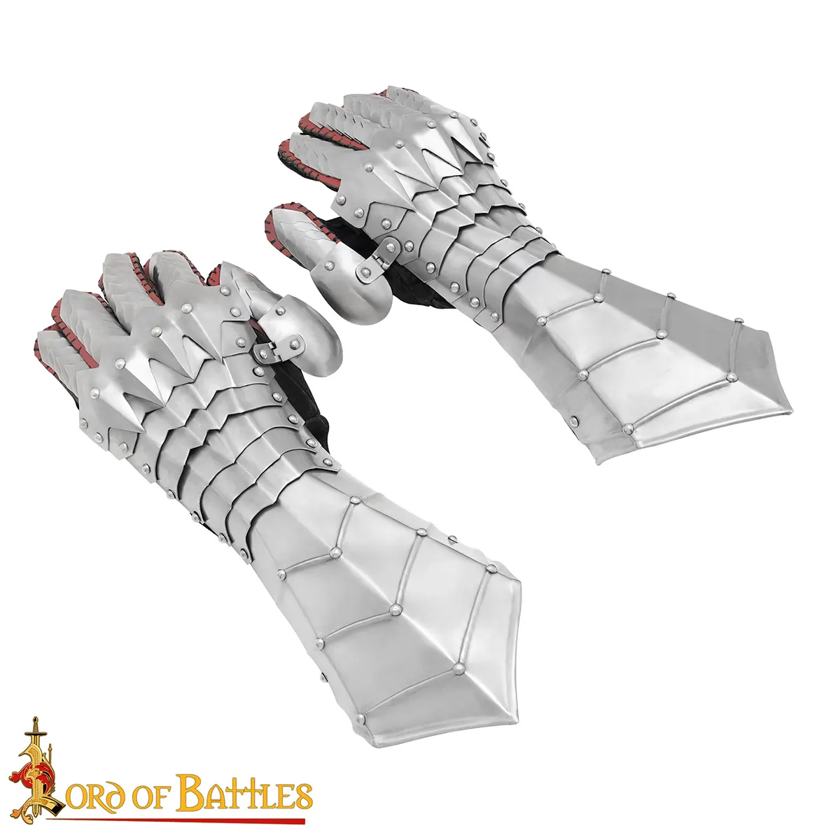Gothic Knight Steel Gauntlets Gothic Knight Steel Gauntlets - Image 4