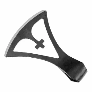Viking Gotland Axe Head - Hand forged with Cross Motif