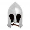 Elven Warrior Helmet with Leather Liner for LARP and Cosplay 16 gauge