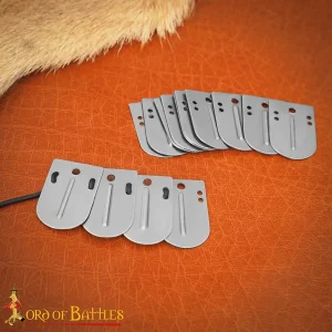 Historical Lamellar Loose Steel Plates for Scale / Plate Armor