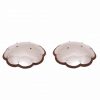 14th Century Light Roundel Spaulders with Leather Cut Edges