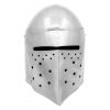 14th century Knight Bascinet Fully Functional BATTLE READY Steel Helmet 16 gauge