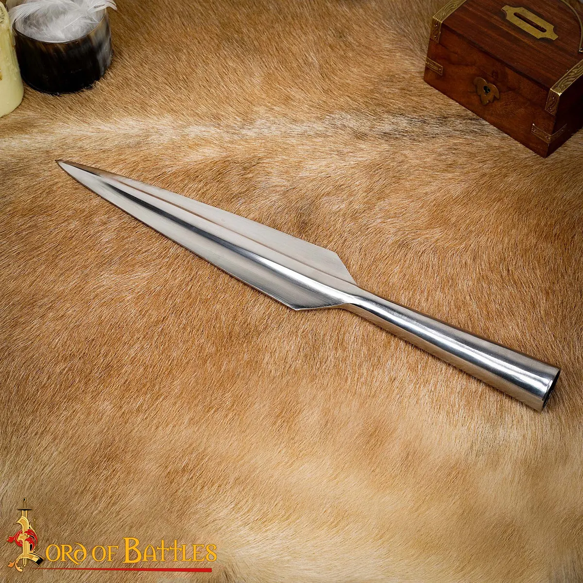 Hand Forged Spear Head Hand Forged Spear Head - Image 7