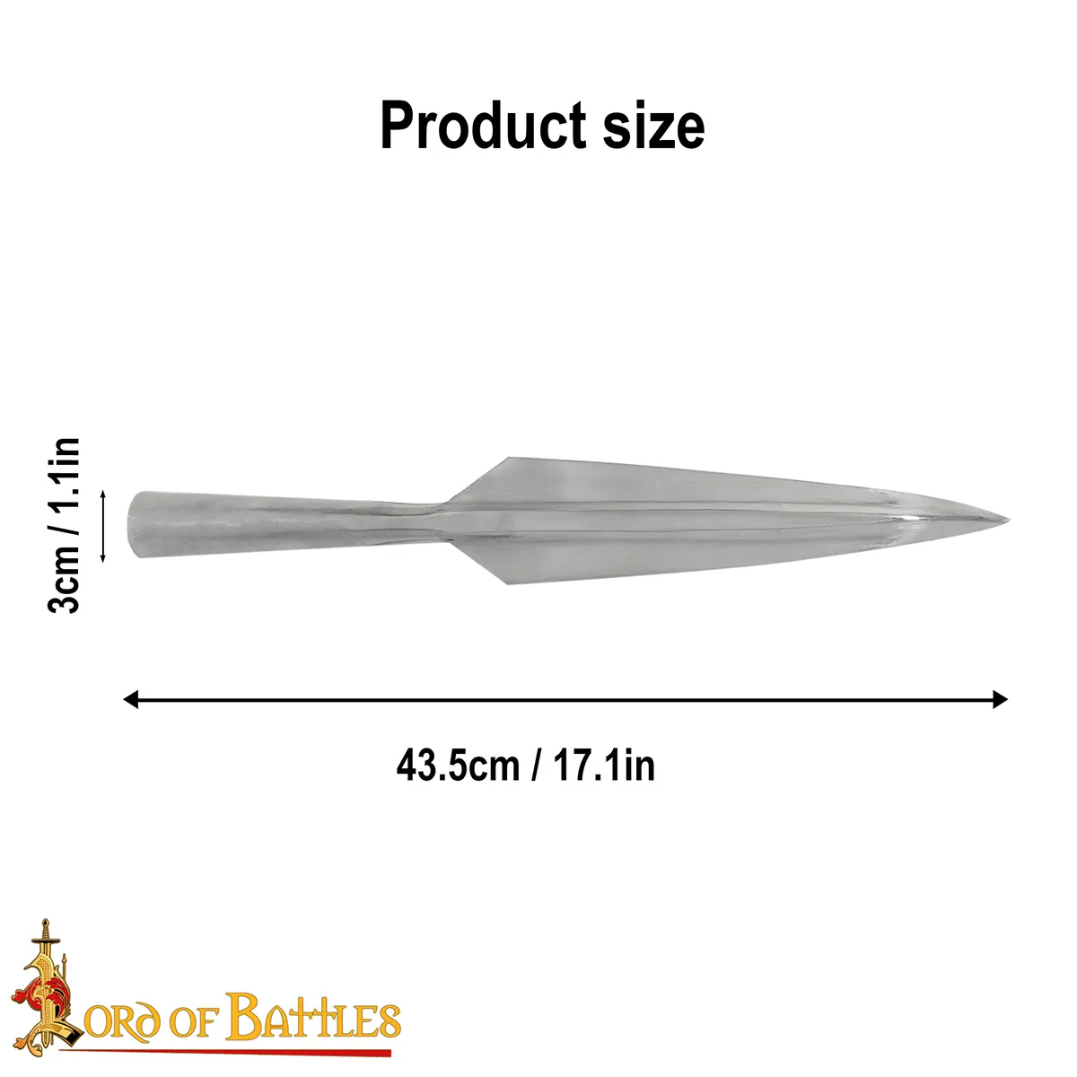 Hand Forged Spear Head Hand Forged Spear Head - Image 3