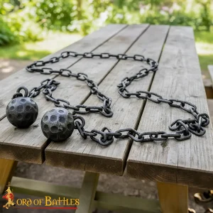 Medieval Tough Steel Meteor Hammer Hand Forged Steel Weapon