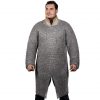 Round Ring Chainmail Hauberk Shirt, Riveted, 10 mm 16 gauge, Aluminium