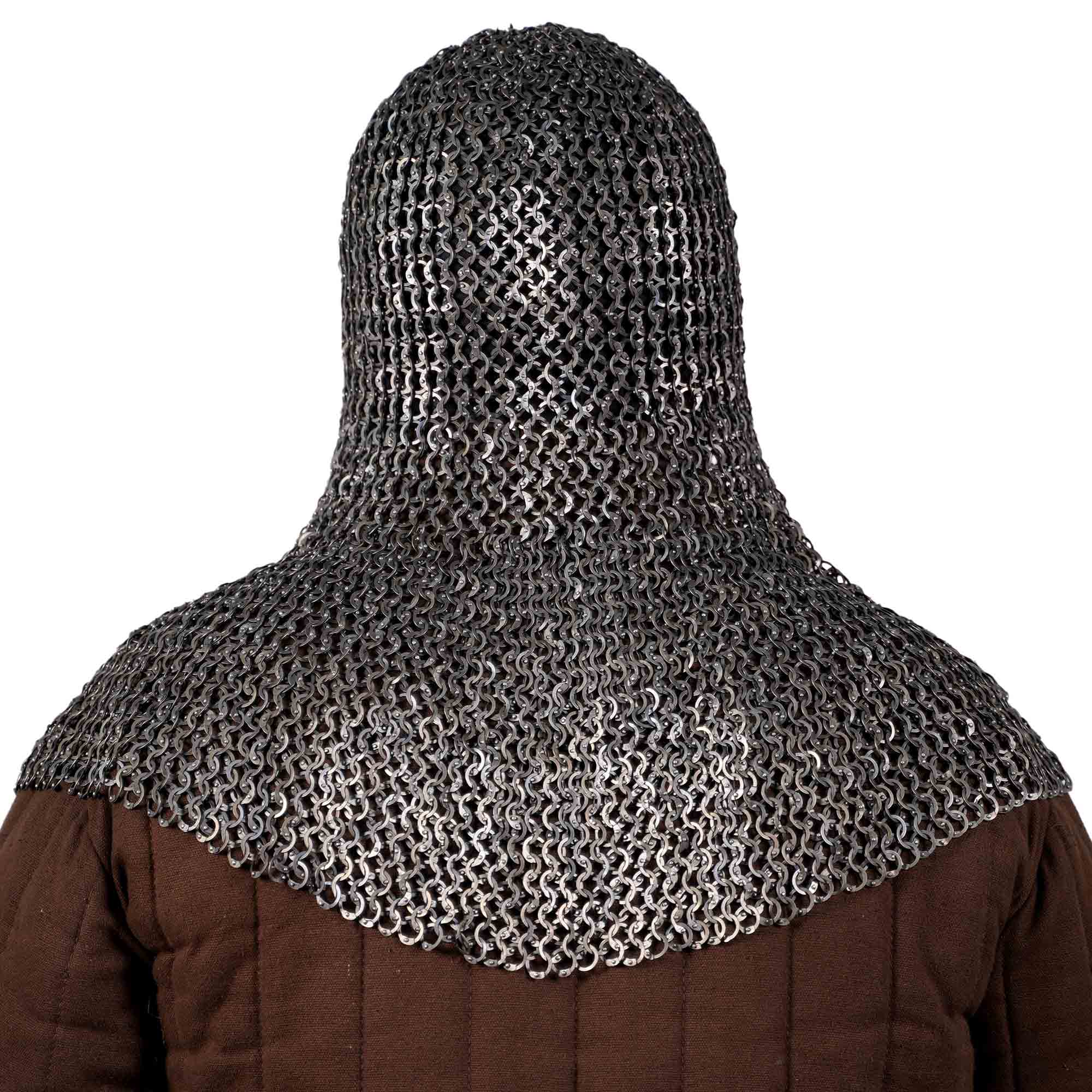 Riveted Steel Mail Coif - Irongate Armory