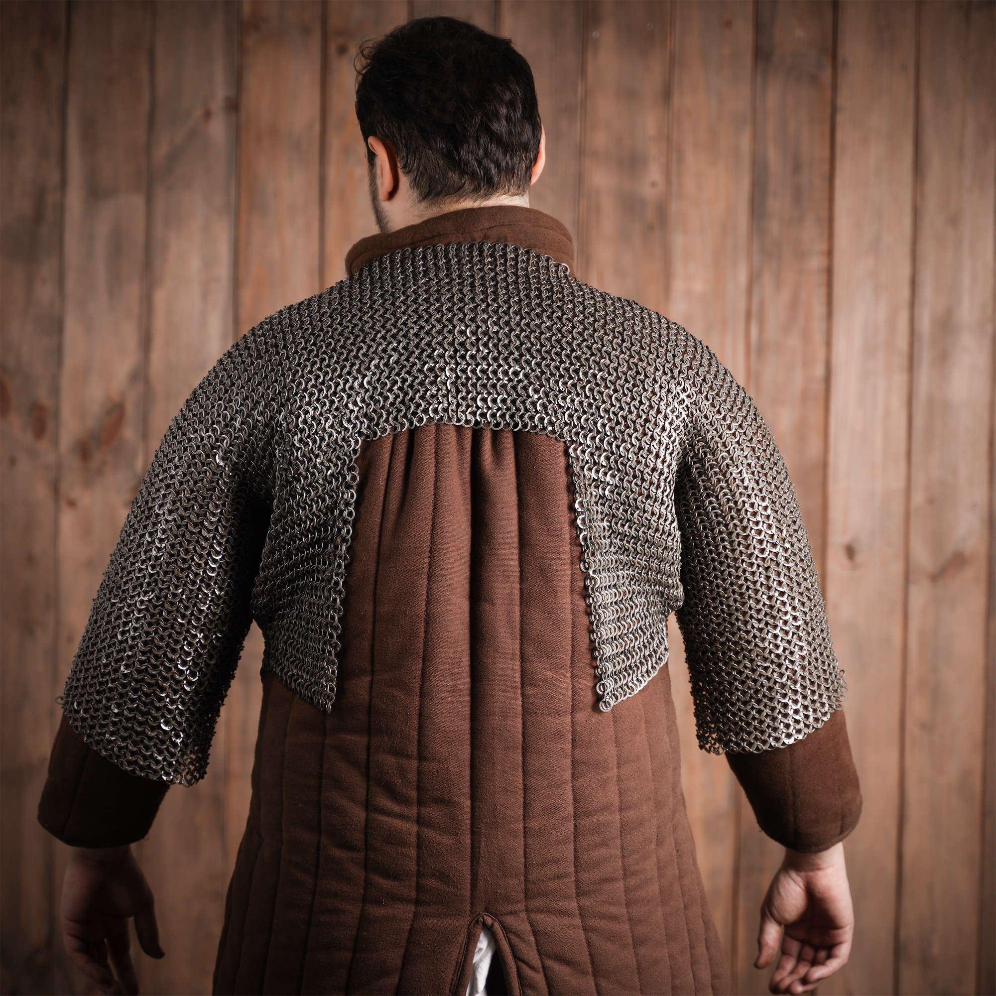 Medieval leather gambeson