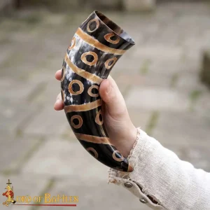 Drinking Horn with Charred Specks