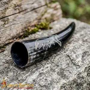 horn drinking cup
