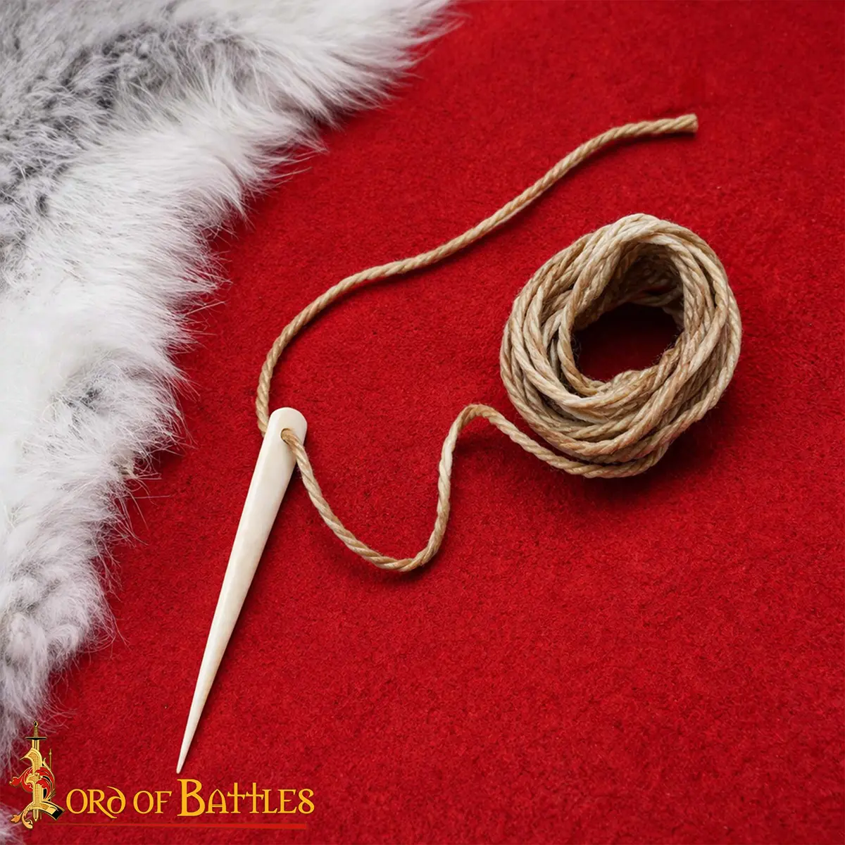 Viking Bone Needle – Embroidery Tool, Handcrafted Ox Bone Sewing Needles for Historical Crafts & Nålebinding Viking Bone Needle – Embroidery Tool, Handcrafted Ox Bone Sewing Needles for Historical Crafts & Nålebinding - Image 6