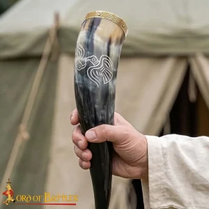 Odin Raven Viking Horn