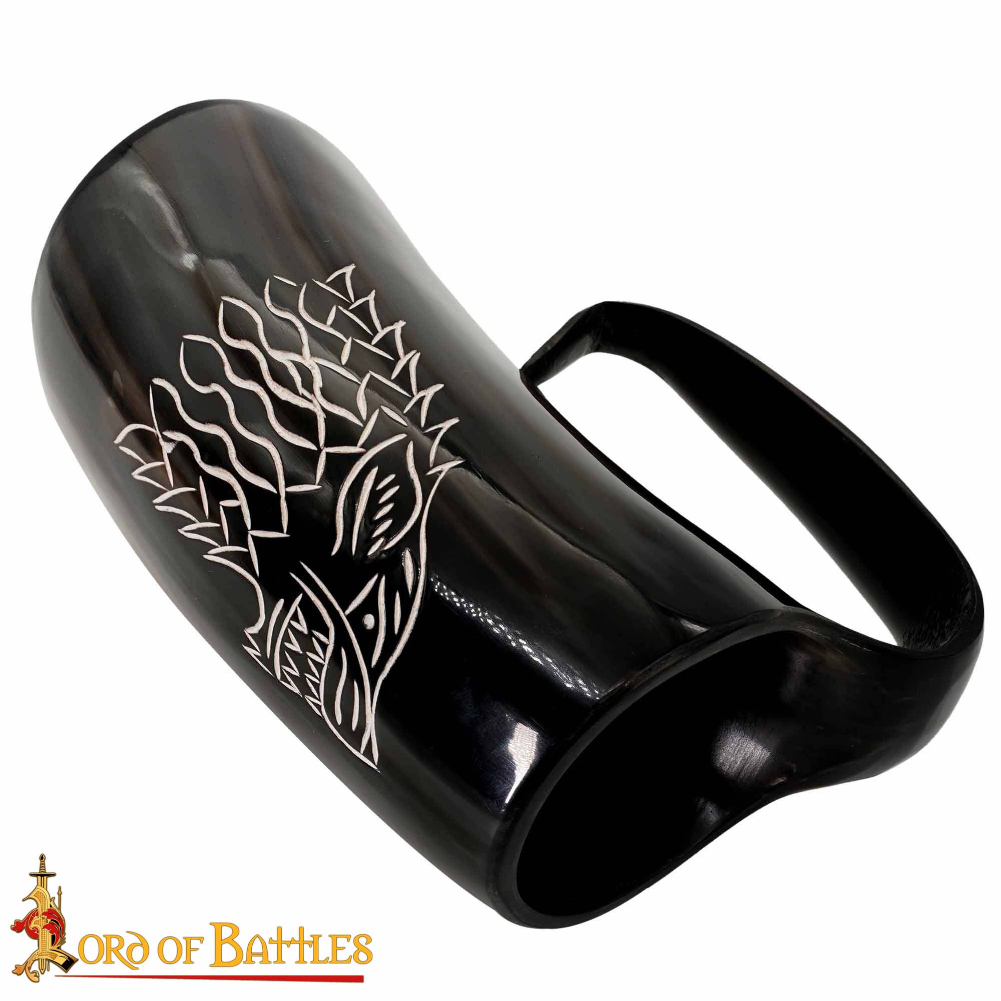 Medieval Viking Horn Tankard Beer Mug Medieval Viking Horn Tankard Beer Mug - Image 4