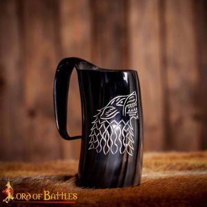Medieval Viking Horn Tankard