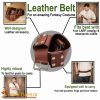 Handcrafted Leather Belt for LARP and Cosplay