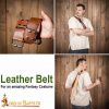 Handcrafted Leather Belt for LARP and Cosplay