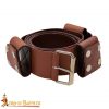 Handcrafted Leather Belt for LARP and Cosplay