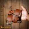 Handcrafted Leather Belt for LARP and Cosplay