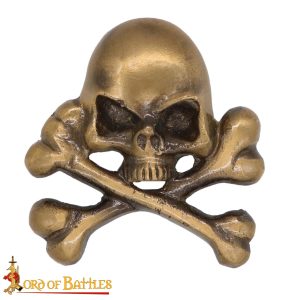 Skull Leather Mount