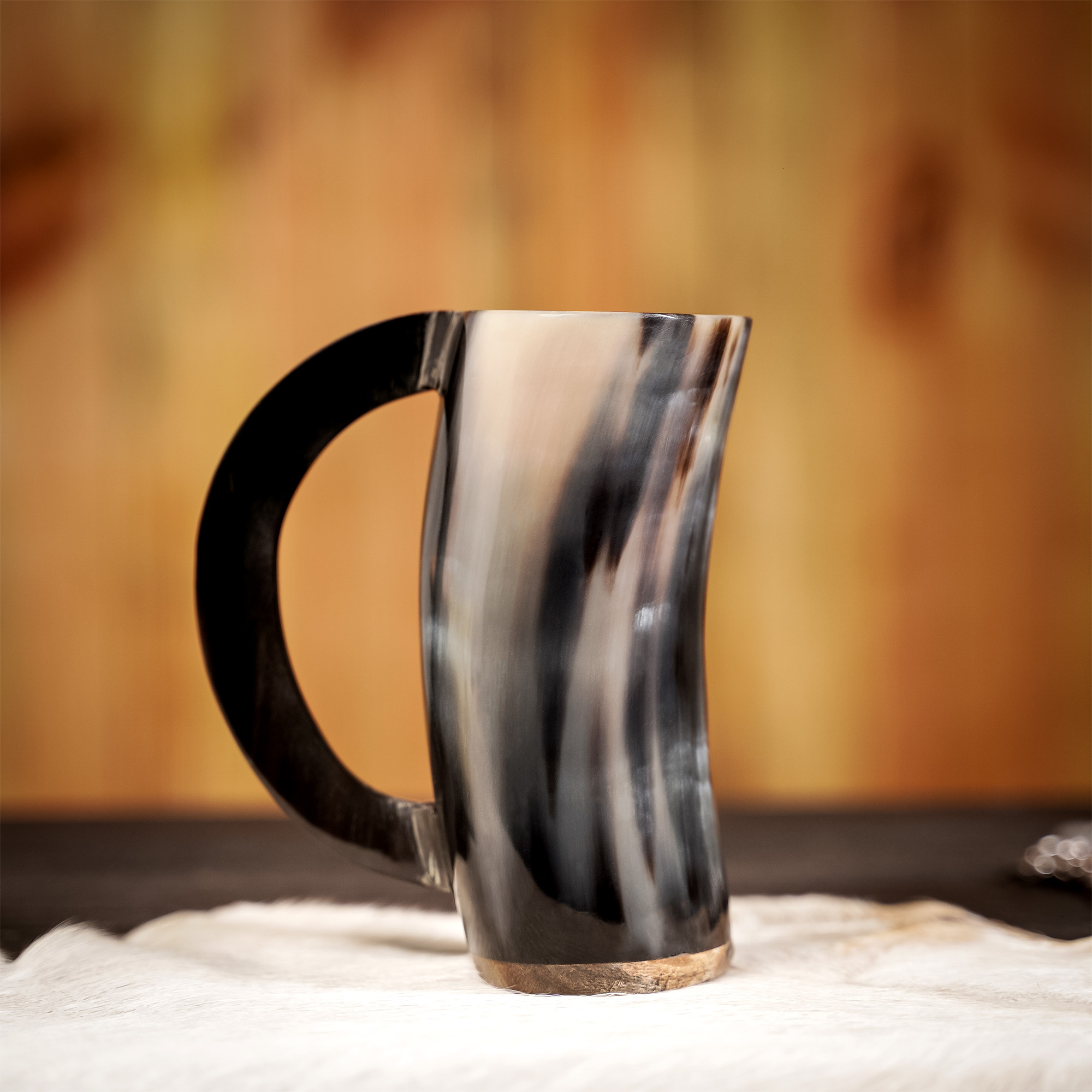 Norse Tradesman Wooden Beer Mug Tankard