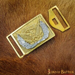 American Civil War Union Officer’s Pure Brass Belt Buckle