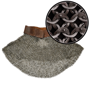 Brass Flat Chainmail Rings - 8mm, 17gauge - MedieWorld
