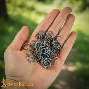 High Tensile Chainmail Rings 9 mm 16 gauge