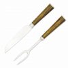 Handcrafted Fully Functional Knife and Fork Cutlery Set Stainless Steel