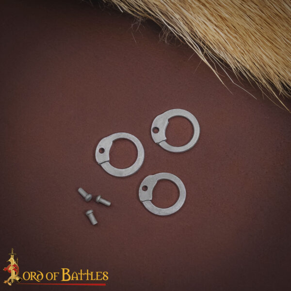 Loose Rings Mild Steel Flat Ring Round Riveted - Image 5