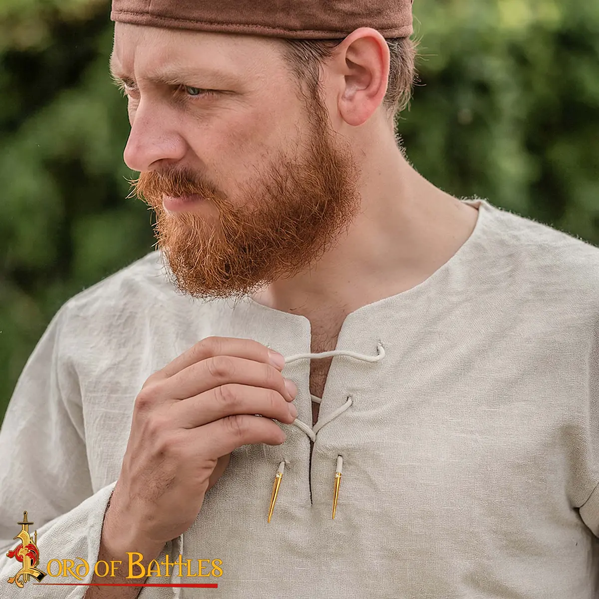 Medieval Aglets | Brass Garment Lacing Tips Set Medieval Aglets | Brass Garment Lacing Tips Set - Image 2