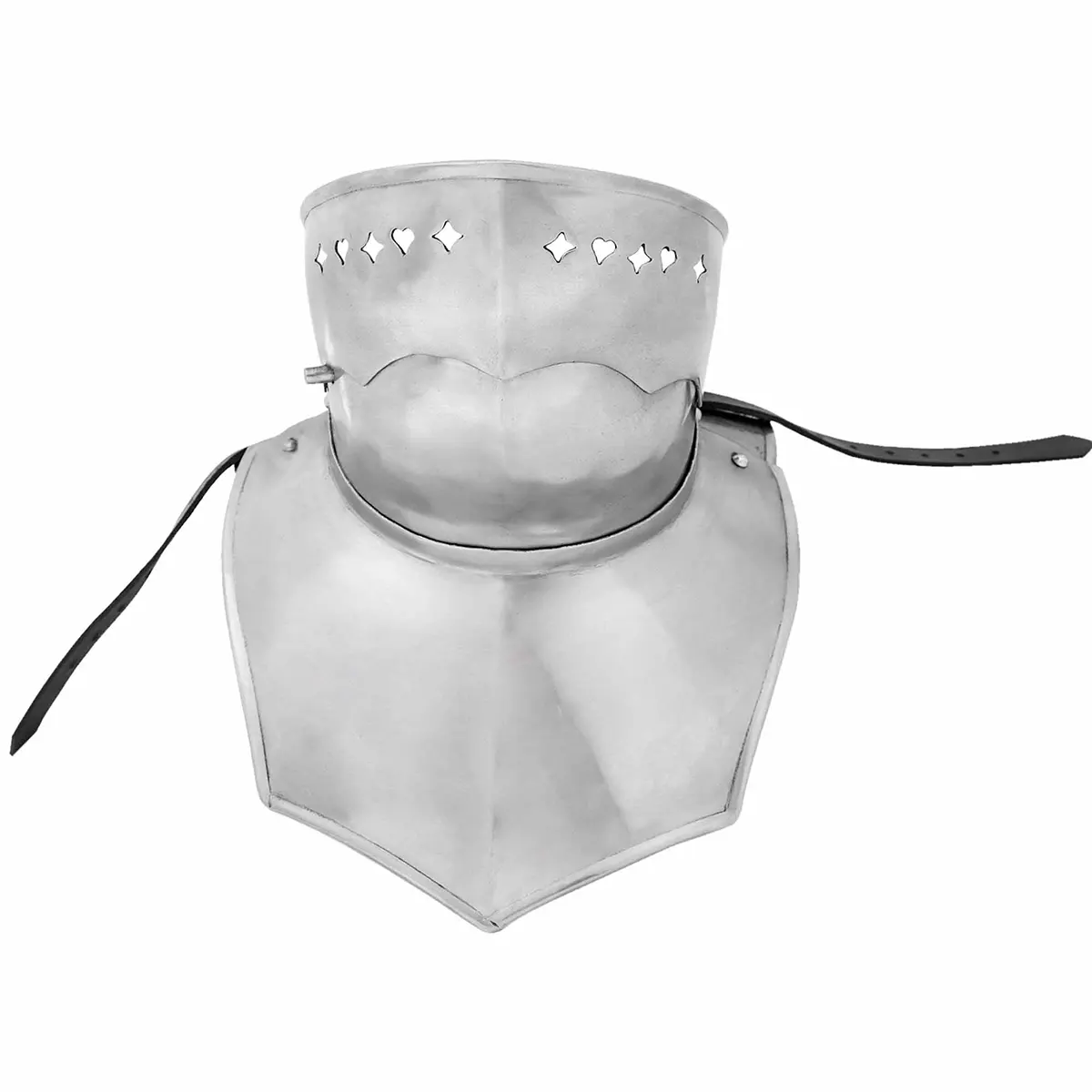 15th Century Medieval Gorget with Bevor | Hand-Forged Steel Neck & Face Armor 15th Century Medieval Gorget with Bevor | Hand-Forged Steel Neck & Face Armor - Image 5