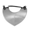 Medieval Classic Gorget, Polished and Black