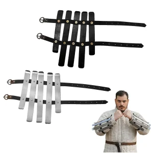 Valsgärde Viking Splinted Bracers Functional Historical Arms Armor