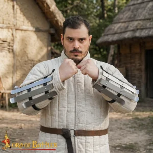 Valsgärde Viking Splinted Bracers Functional Historical Arms Armor