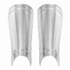 Medieval fantasy Plain Greaves LARP Armor