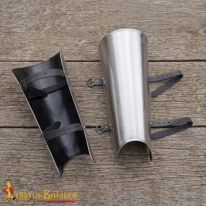 Classic medieval greaves