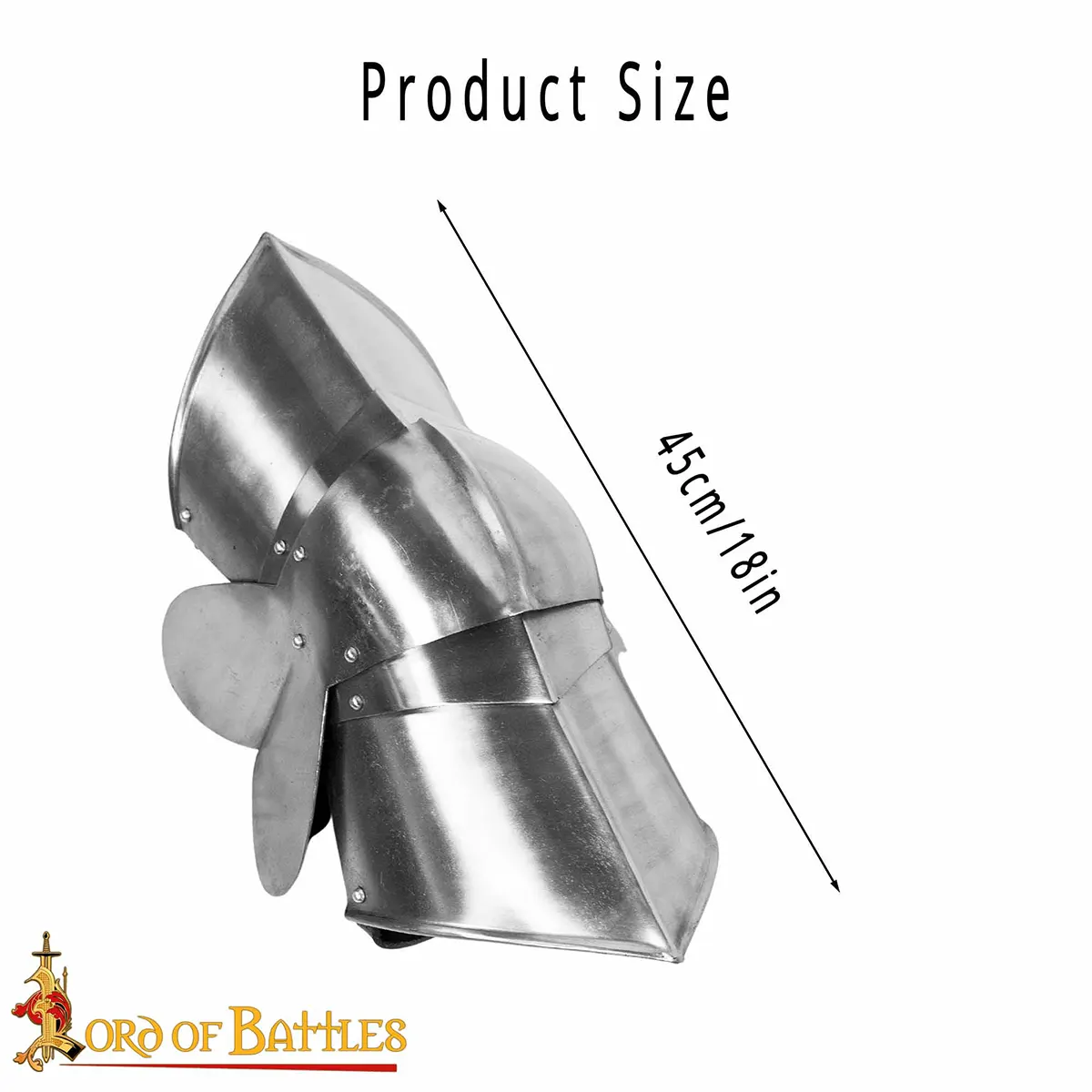 Late Medieval Mercenary Poleyns Functional Steel Knee Armor Late Medieval Mercenary Poleyns Functional Steel Knee Armor - Image 3