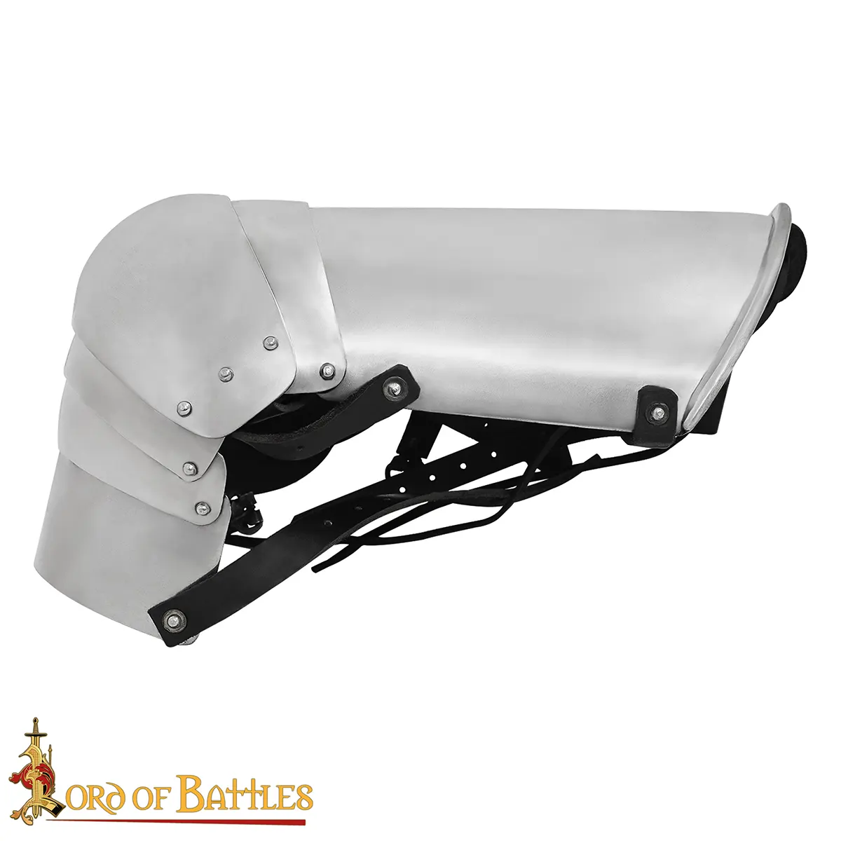 Medieval 14th century French Steel Leg Armor Medieval 14th century French Steel Leg Armor - Image 4