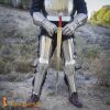 Medieval 14th century French Steel Leg Armor