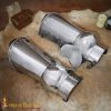 Medieval 14th century French Steel Leg Armor