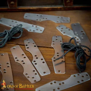 Lombardic Byzantine Lamellae Loose Steel 100 Lamellar Plates