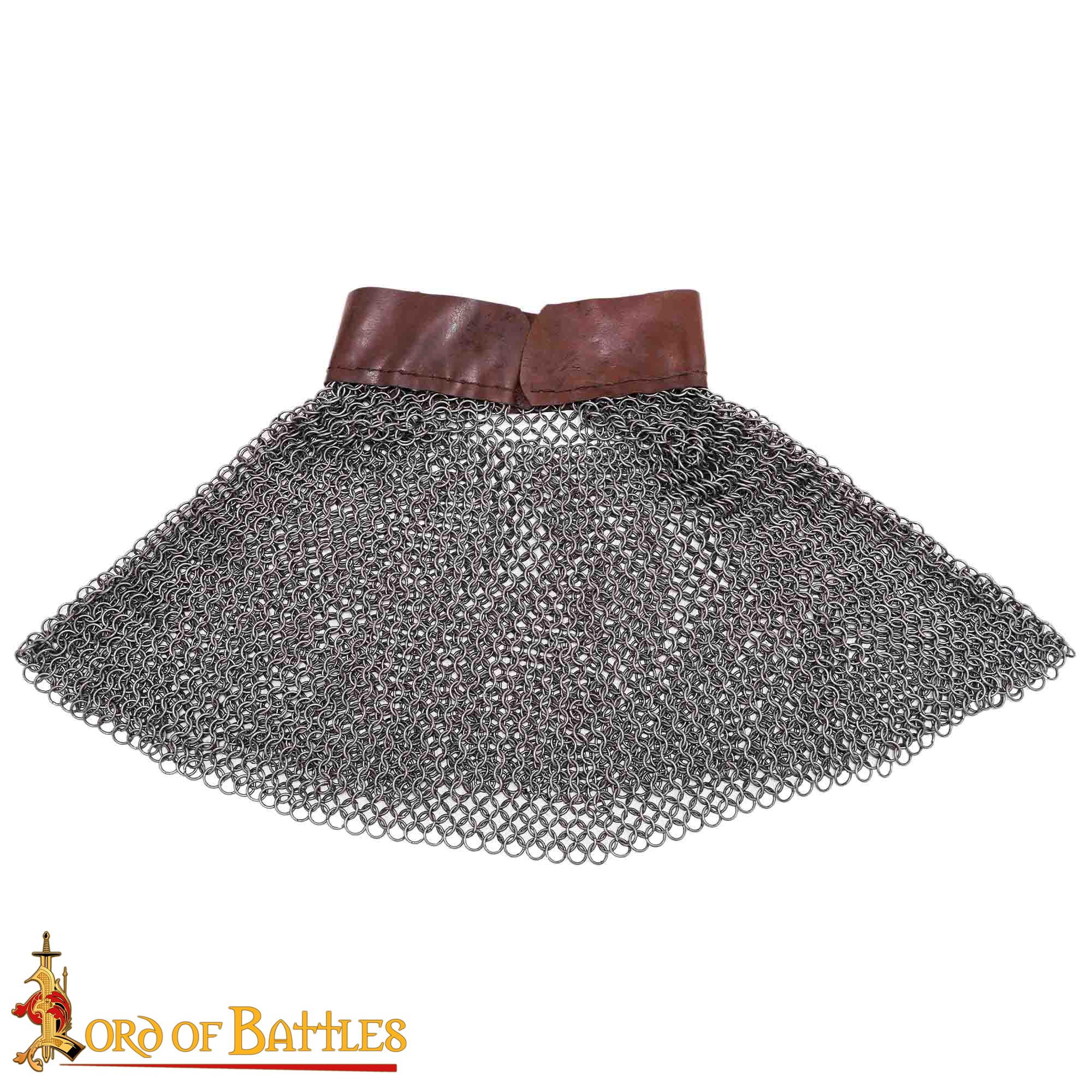 Chainmail Aventail 9mm 16 Gauge High Tensile Wire, Spring Butted Mail - 392N 3