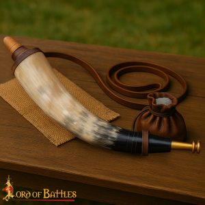 Viking Gun Powder Horn