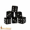 Handcrafted Buffalo Horn Dice Set - 4406-6pcs 3