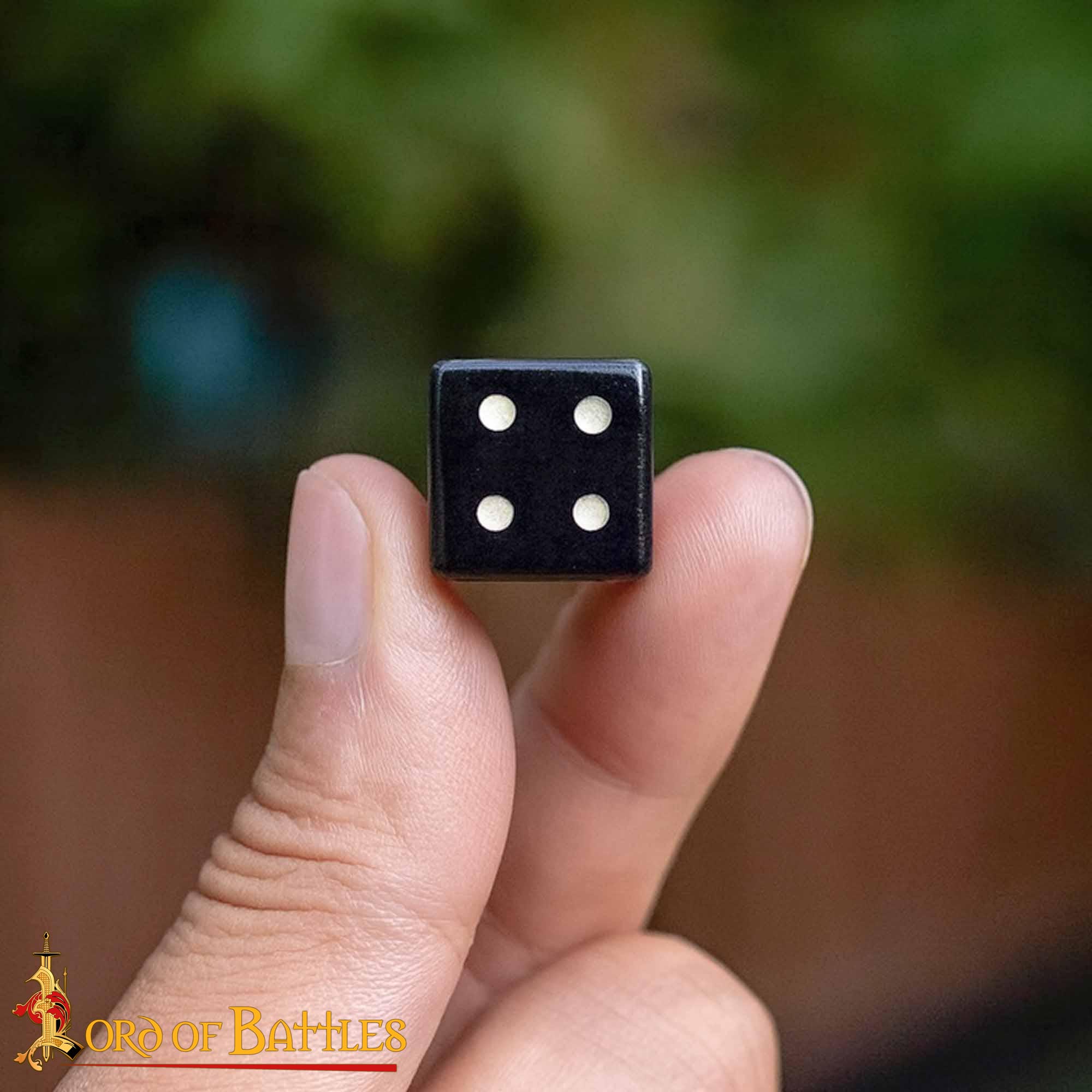 Handcrafted Buffalo Horn Dice Set - 4406-6pcs 4