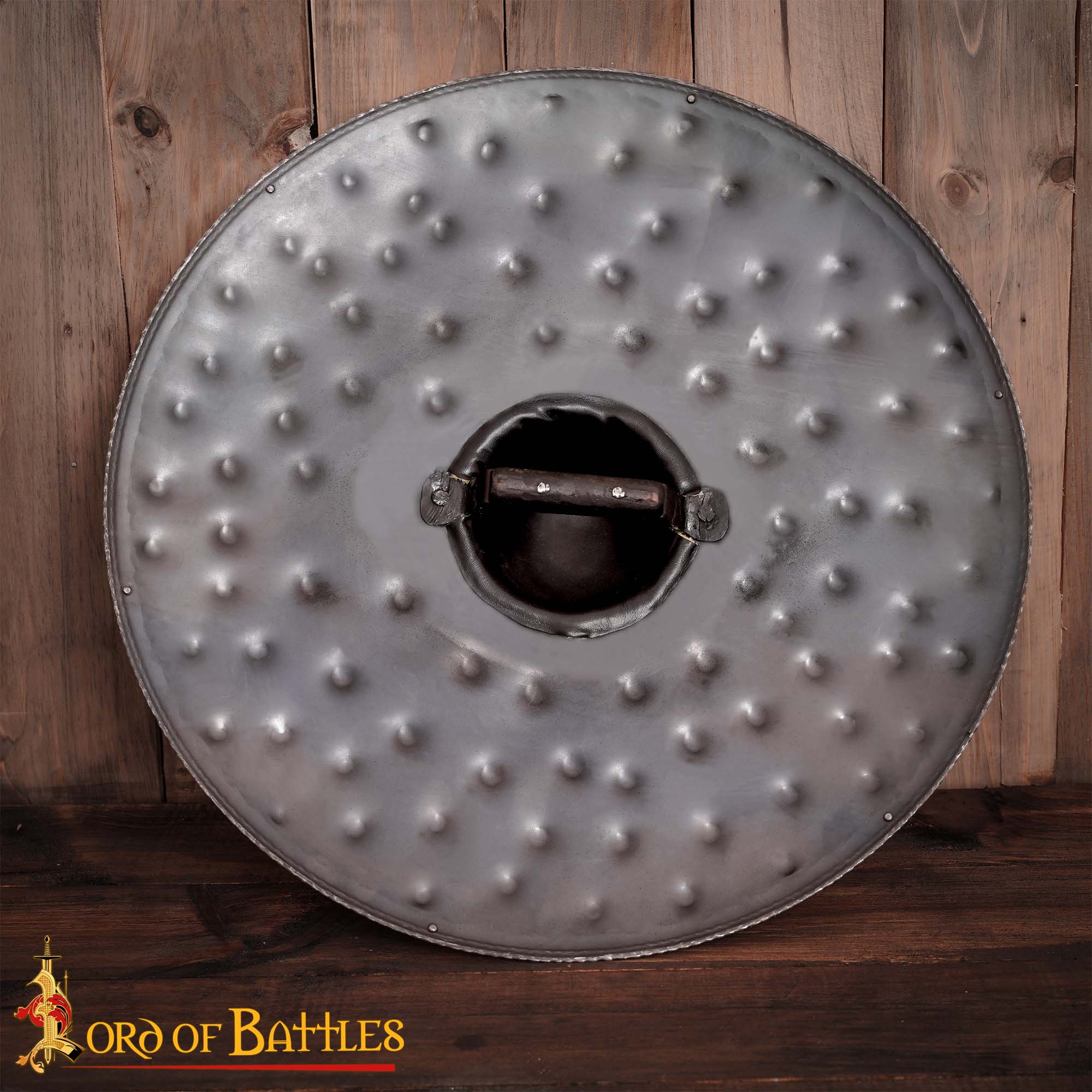 Handforged Hammered Shield Umbo-25175 4