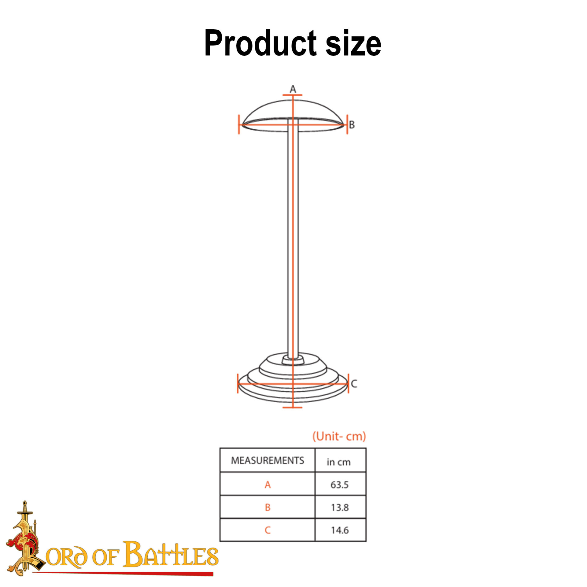 Iron Helmet Stand for Helmets-2302 2