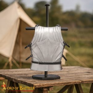 Late Medieval Fluted Steel Cuirass- Handmade Chest Armor For Protection